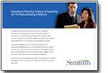 Operational Planning, Analysis & Reporting for the Manufacturing Enterprise: A Solution Overview 