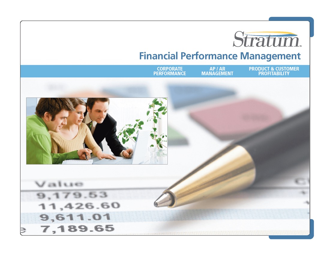 Stratum Financial Performance Management Brochure