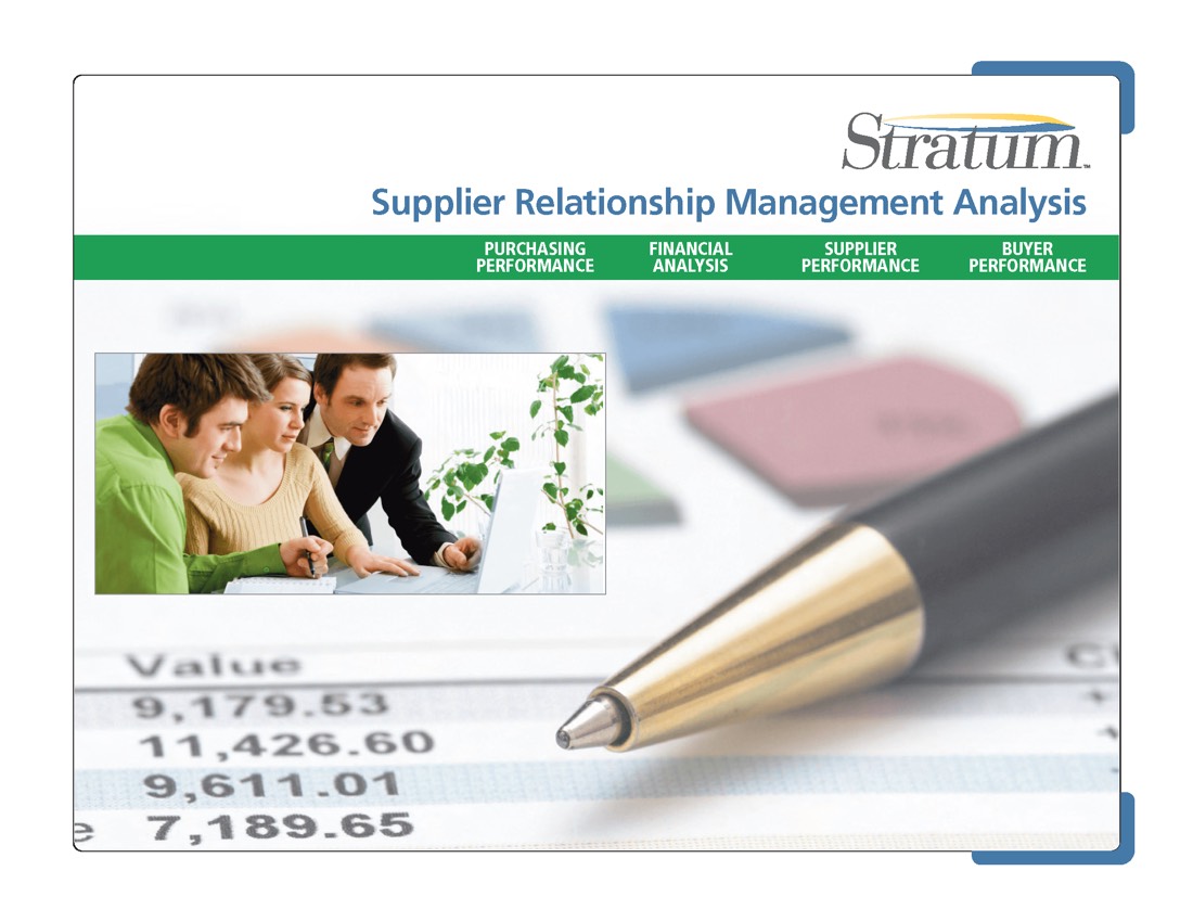 Stratum Supplier Relationship Management Analytics Brochure